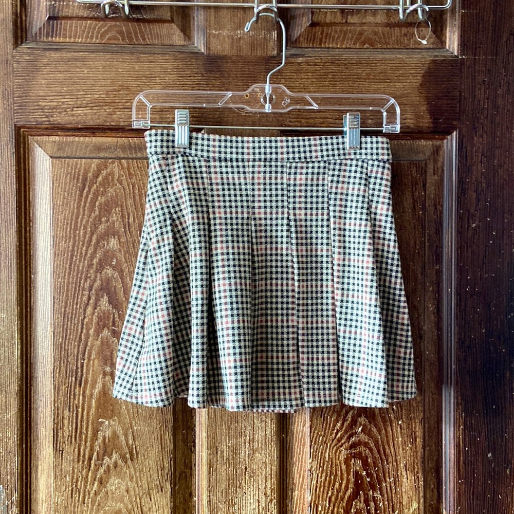 Kids Plaid Skirt
